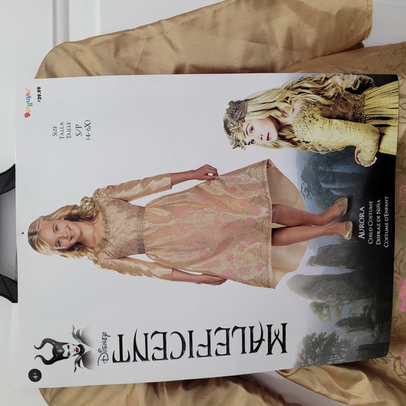 Princess Aurora Disney Maleficent Girls Costume Size 4-5 - Picture 1 of 14